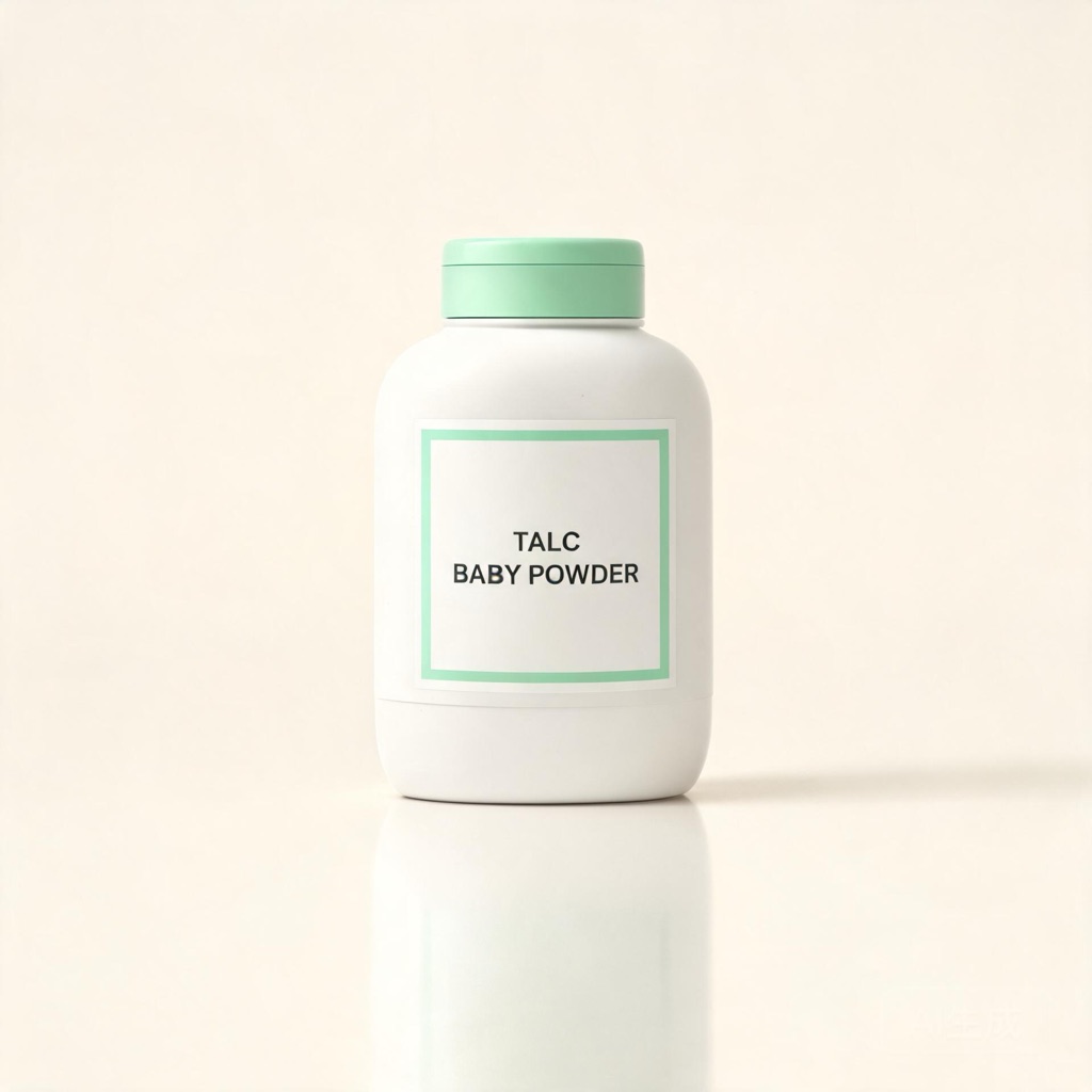 Asbestos-Free Talc Baby Powder